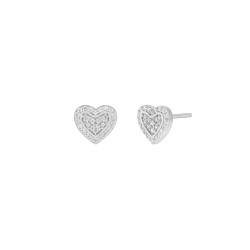Pendientes Plata Corazón...