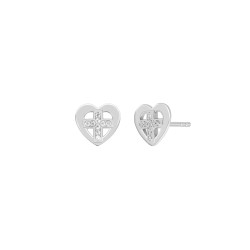 Pendientes Plata Corazón...
