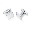 Gemelos Viceroy Hombre 14020G01000 Acero Tipo Placa Plateado Personalizable