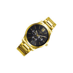Reloj Viceroy Magnum Hombre 401187-93 Multifunción Acero IP Dorado Esfera Negra 43 mm 50 m