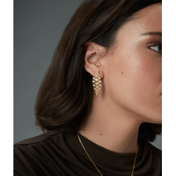 Pendientes Viceroy Plata Dorado 2355e100-30 Mujer