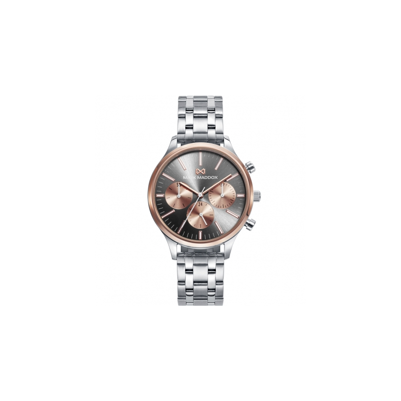 Reloj Mark Maddox Mujer MM0110-47 Acero IP Rosa Multifunción 50 m