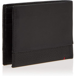 Cartera Zippo Piel Carbono Negra RFID Hombre 11,5 cm con 8 Tarjetas