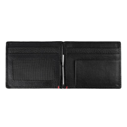 Cartera Zippo Nappa Money Clip Negra Piel con Clip para Billetes Horizontal