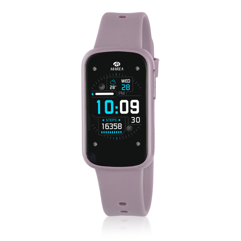 Smartwatch Marea Junior Smart Lila con Auriculares B57015/14 IP Impermeable Deportes