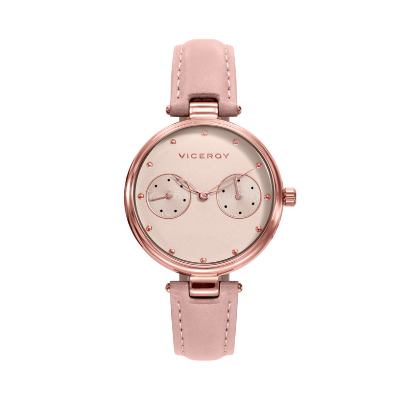 Reloj Viceroy mujer Correa Piel Rosa Palo 401064-99