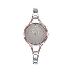 Reloj Mujer Acero IP Rosa...