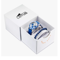 Reloj Lotus Niño Multifuncion Esferas Azul y Blanco 18581/7