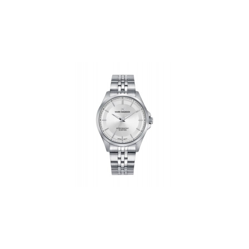 Reloj Mark Maddox Mujer MM1037-07 Acero Esfera Plateada 34 mm 100 m