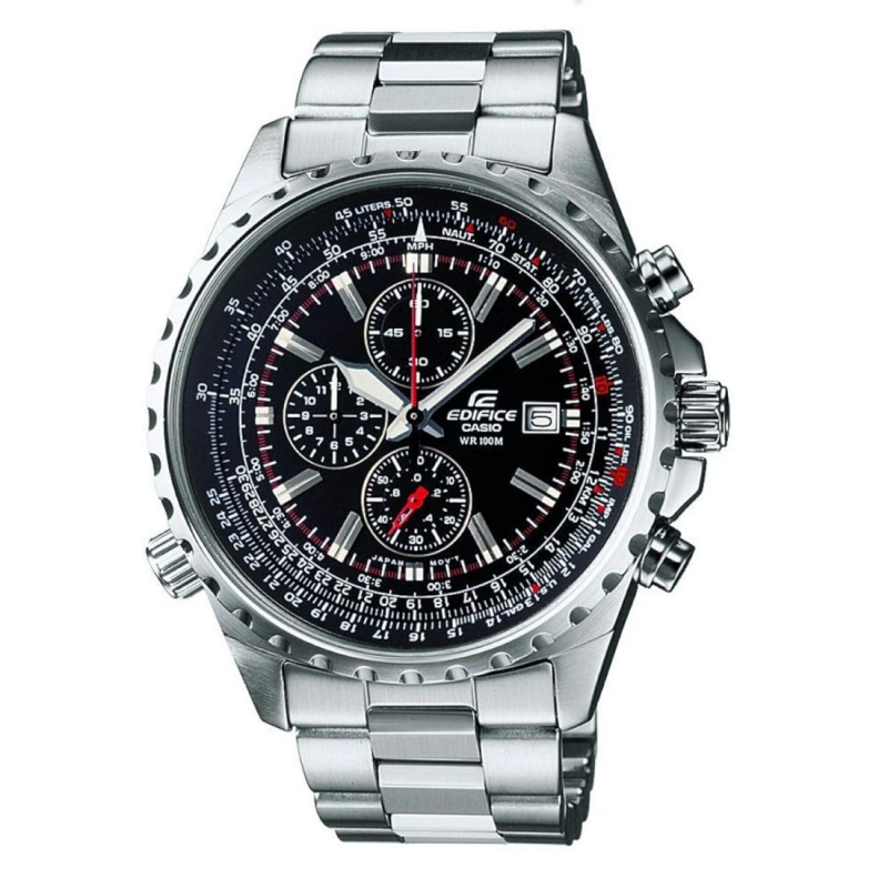 Reloj Casio Hombre Edifice EF-527D-1AVEF Cronógrafo Acero Inoxidable 100M