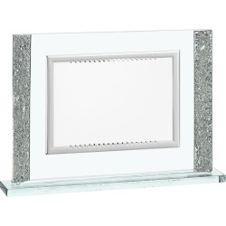 Placa Homenaje Conmemorativa Cristal con estuche 12982-e