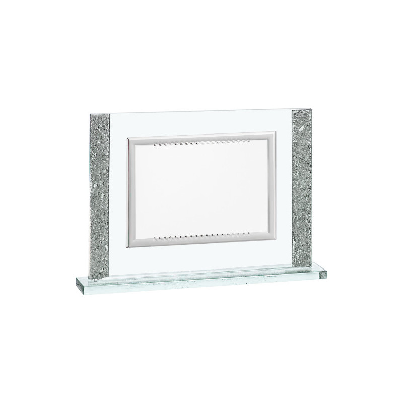 Placa Homenaje Conmemorativa Cristal con estuche 12982-e
