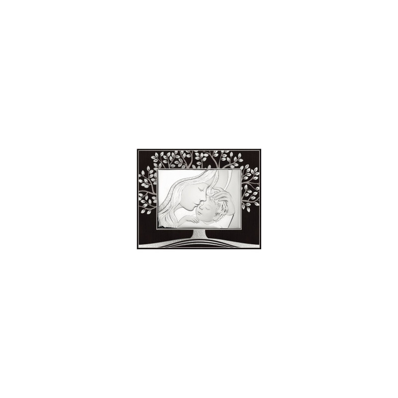 Icono Religioso Madera Laminado 21x17 cm Decoración Devocional