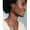 Pendientes Viceroy Mujer 13270E100-42 Plata Baño Oro Piedras Naturales y Circonitas