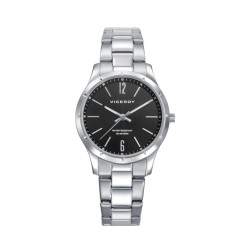 Reloj Viceroy Mujer 401342-55 Acero Esfera Negra 32 mm 50 m