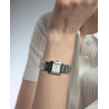 Reloj Viceroy Mujer Acero Cuadrado Esfera Roja 25,5 mm Elegante 30 m 41162-07