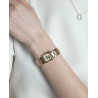 Reloj Viceroy Mujer Acero IP Dorado Esfera Dorada Cuadrado 30 m 41162-27