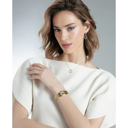 Reloj Viceroy Mujer Acero IP Dorado Esfera Dorada Cuadrado 30 m 41162-27