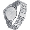 Reloj Caballero Acero Esfera Plata 41 mm 3 Agujas 10 ATM Hm1031-07