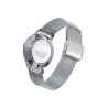 Reloj Viceroy Hombre Acero Malla Milanesa Esfera Negra 41 mm 50 m 401497-57