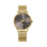 Reloj Viceroy Mujer IP Dorado Malla Milanesa Esfera Gris 33 mm Calendario 401344-17