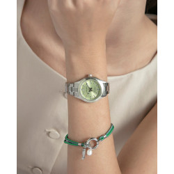 Reloj Viceroy Mujer Acero Esfera Verde 30 mm Calendario 10 ATM 401340-67