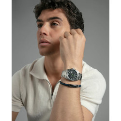 Reloj Viceroy Hombre Acero Esfera Negra 42 mm Calendario 10 ATM 401479-57
