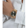 Reloj Viceroy Hombre IP Dorado Malla Milanesa Esfera Gris 41 mm Calendario 401497-17