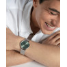 Reloj Viceroy Hombre Malla Milanesa Acero Esfera Verde 41 mm 50 m 401497-67