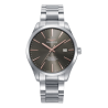 Reloj Sandoz Hombre 83023-17 Acero Esfera Gris Zafiro 40 mm 100 m Swiss made