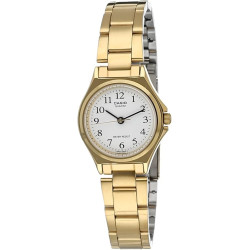 Reloj Casio Mujer LTP-1130N-7B Dorado Acero Analógico 27 mm 30 m