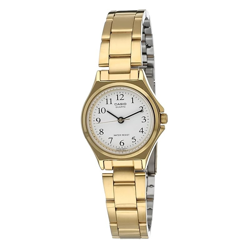 Reloj Casio Mujer LTP-1130N-7B Dorado Acero Analógico 27 mm 30 m