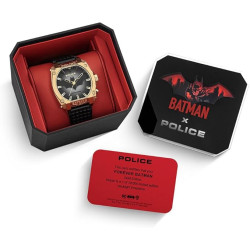 Police Forever Batman PEWGD0022602 Reloj Hombre Bicolor Edición Limitada