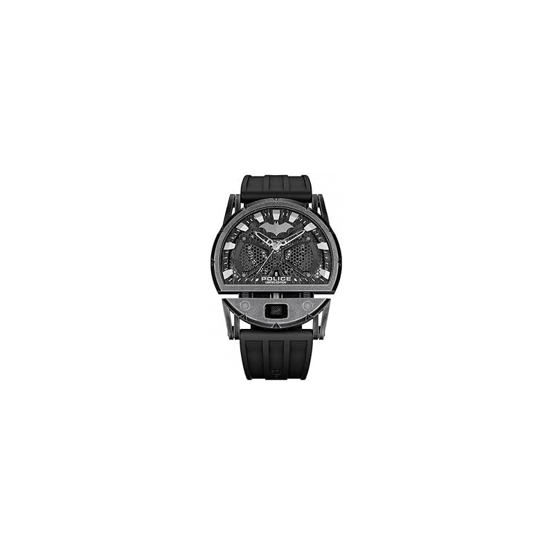 Reloj Police Dark Side Hombre Edición Limitada Negro 46x53 mm 5 ATM Pewgn0075401