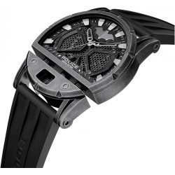 Reloj Police Dark Side Hombre Edición Limitada Negro 46x53 mm 5 ATM Pewgn0075401