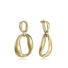 Pendientes Viceroy Mujer Acero IP Dorado Colgantes 4,8 cm Elegantes 15205e01012