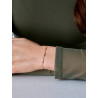 Pulsera Mujer Plata de Ley 925 Rodiada con Circonitas Baguette D04103/AC