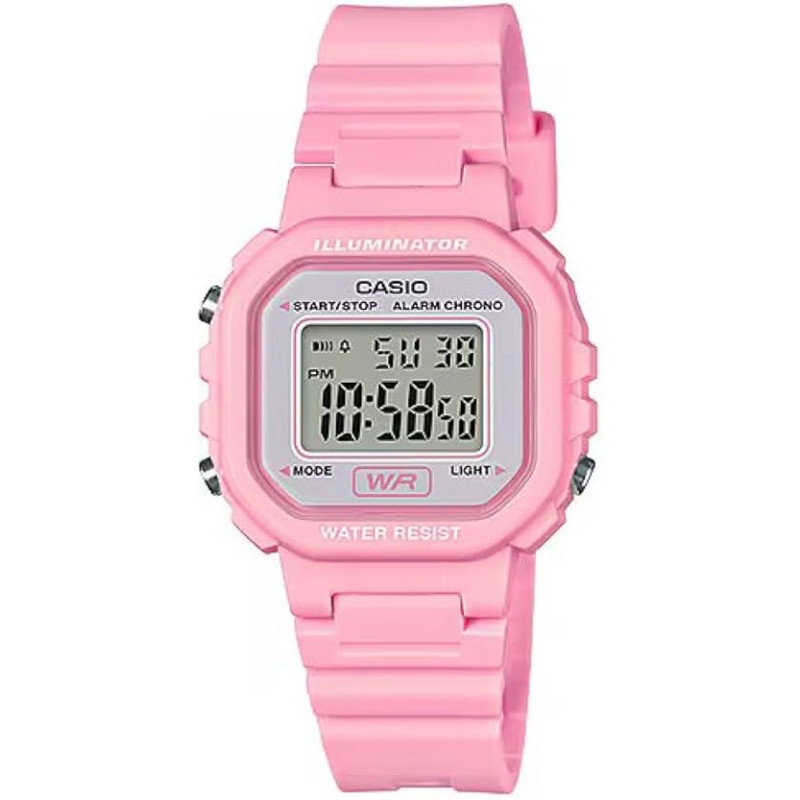 Reloj Casio Digital Niña Rosa LA-20WH-4A1EF – Diseño Juvenil y Resistente