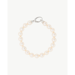 Pulsera Mujer Majorica Plata Perla 8mm Largo 19mm