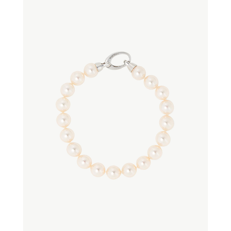 Pulsera Mujer Majorica Plata Perla 8mm Largo 19mm