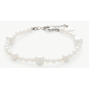 Pulsera Majorica Plata con Perlas Blancas Esence 18142.01.2.B17