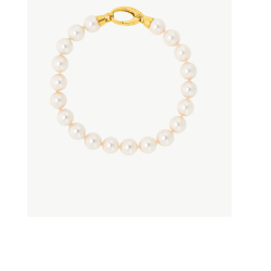 Pulsera Perlas Majorica Mujer Plata Chapada 09864.01.1.B19