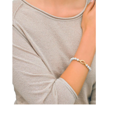 Pulsera Perlas Majorica Mujer Plata Chapada 09864.01.1.B19