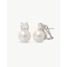 Pendientes Mujer Majorica Perla Grande 12mm  Cierre Omega 15311.01.2.E00