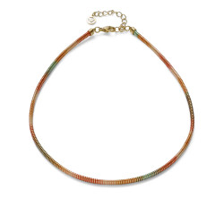 Collar Viceroy Acero Y Cordon 14361c01017
