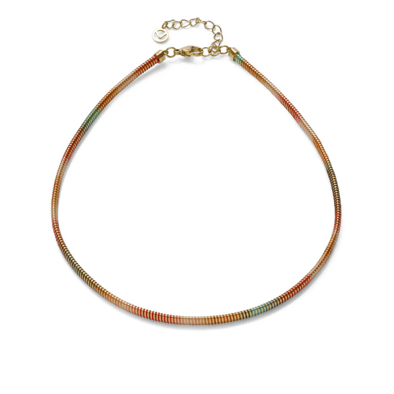 Collar Viceroy Acero Y Cordon 14361c01017