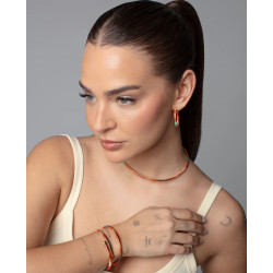 Collar Viceroy Acero Y Cordon 14361c01017