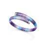 Pulsera Tubogas Flexible Abierta con Cordón Enroscado - Colección Laura Escanes