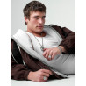 Collar de Hombre con Cabeza de Tigre en Acero, Circonitas y Esmalte Negro