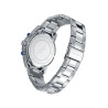 Reloj Cronógrafo de Hombre Abraham Mateo Bitono en Acero e IP Azul